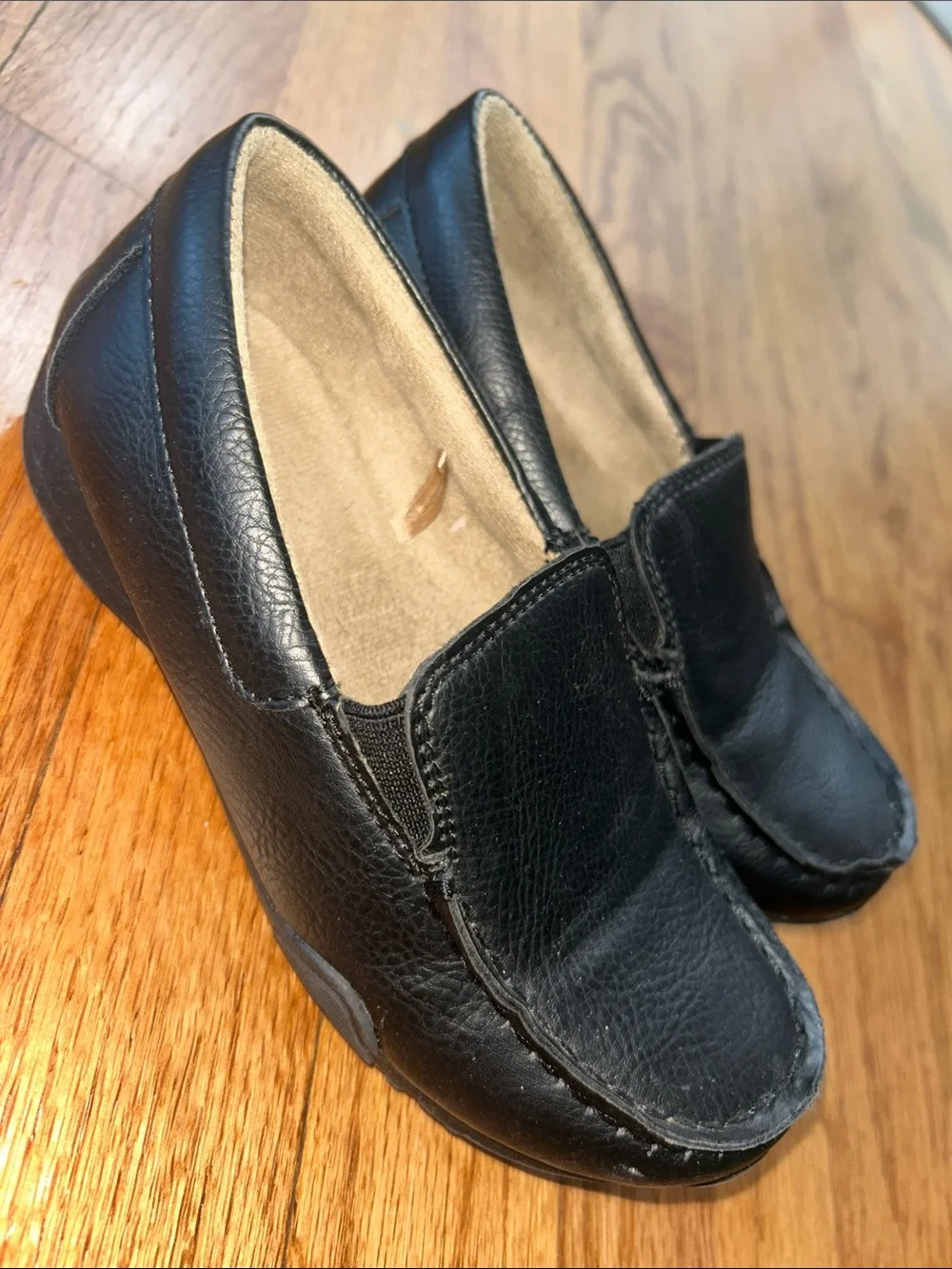 sold The Children’s Place Boys Black Slip-On Casual Loafers size 12